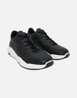ECCO 520104 Men's Chunky Leather Sneaker In Black 7 ECCO 520104 Men's Chunky Leather Sneaker In Black -Boutique Fashion Shoe Store 29743122 Zoom