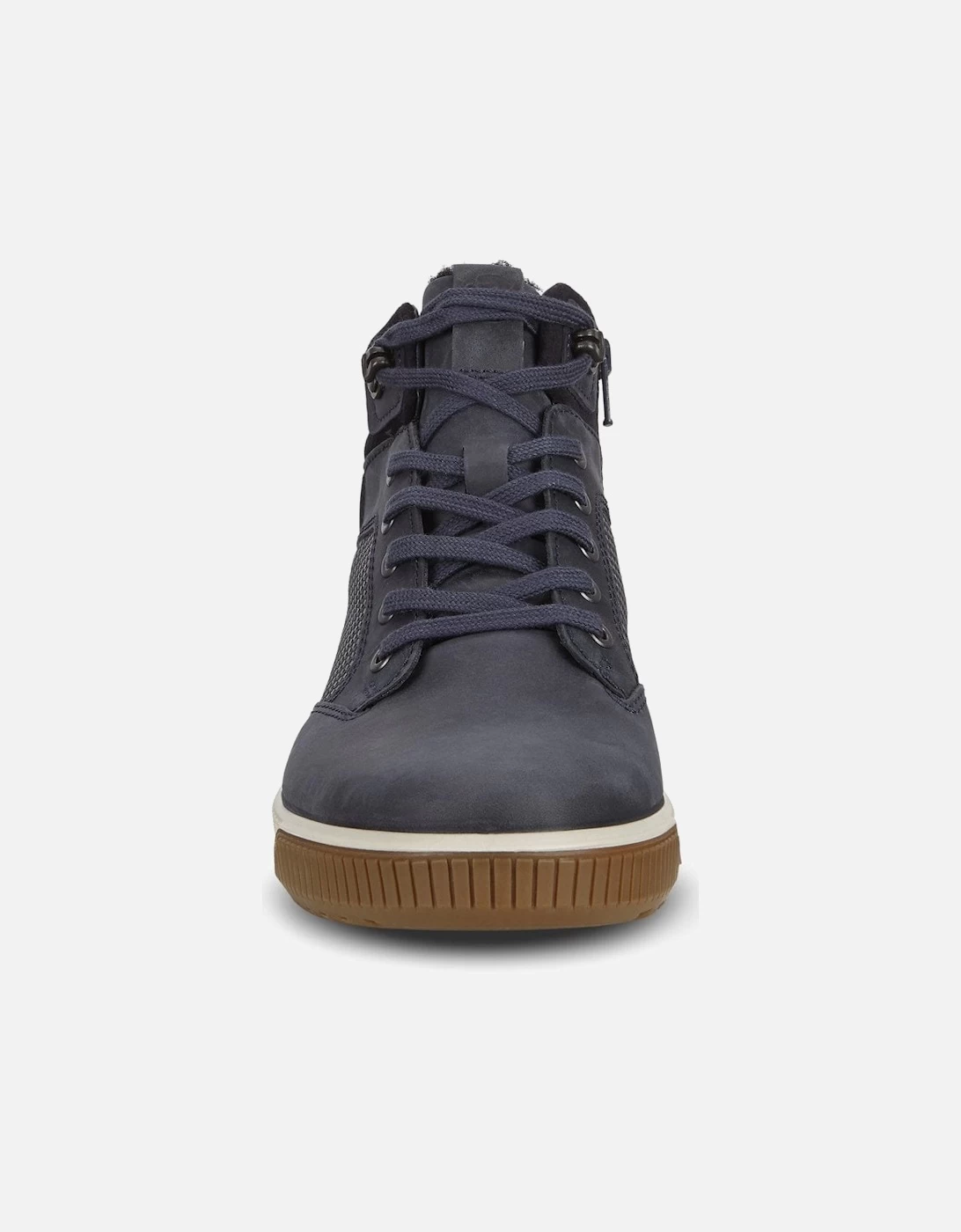 ECCO 501854 Byway Tred Leather Sneaker In Marine 1 ECCO 501854 Byway Tred Leather Sneaker In Marine