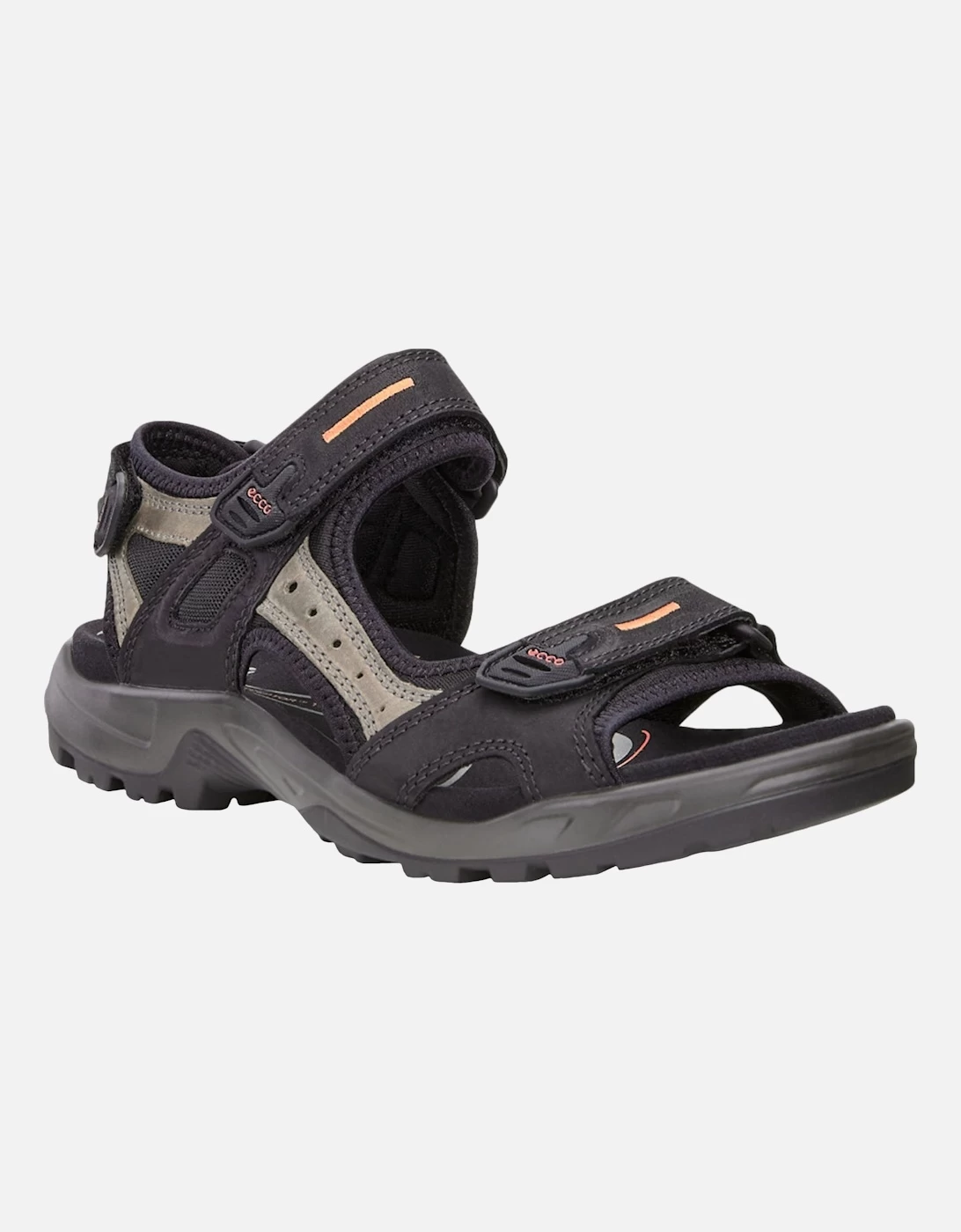 Ecco Mens Offroad Yucatan Walking Hiking Trail Sandals Shoes - Black 1 Ecco Mens Offroad Yucatan Walking Hiking Trail Sandals Shoes - Black