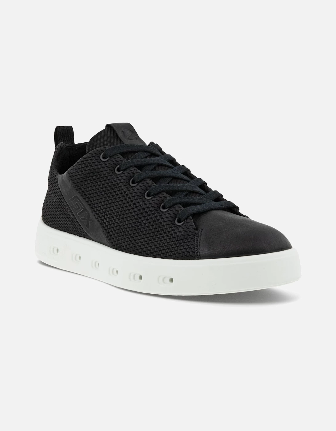 ECCO Mens Street 720 Leather Mesh GORE-TEX Trainers Sneakers Shoes 2 ECCO Mens Street 720 Leather Mesh GORE-TEX Trainers Sneakers Shoes - Image 2