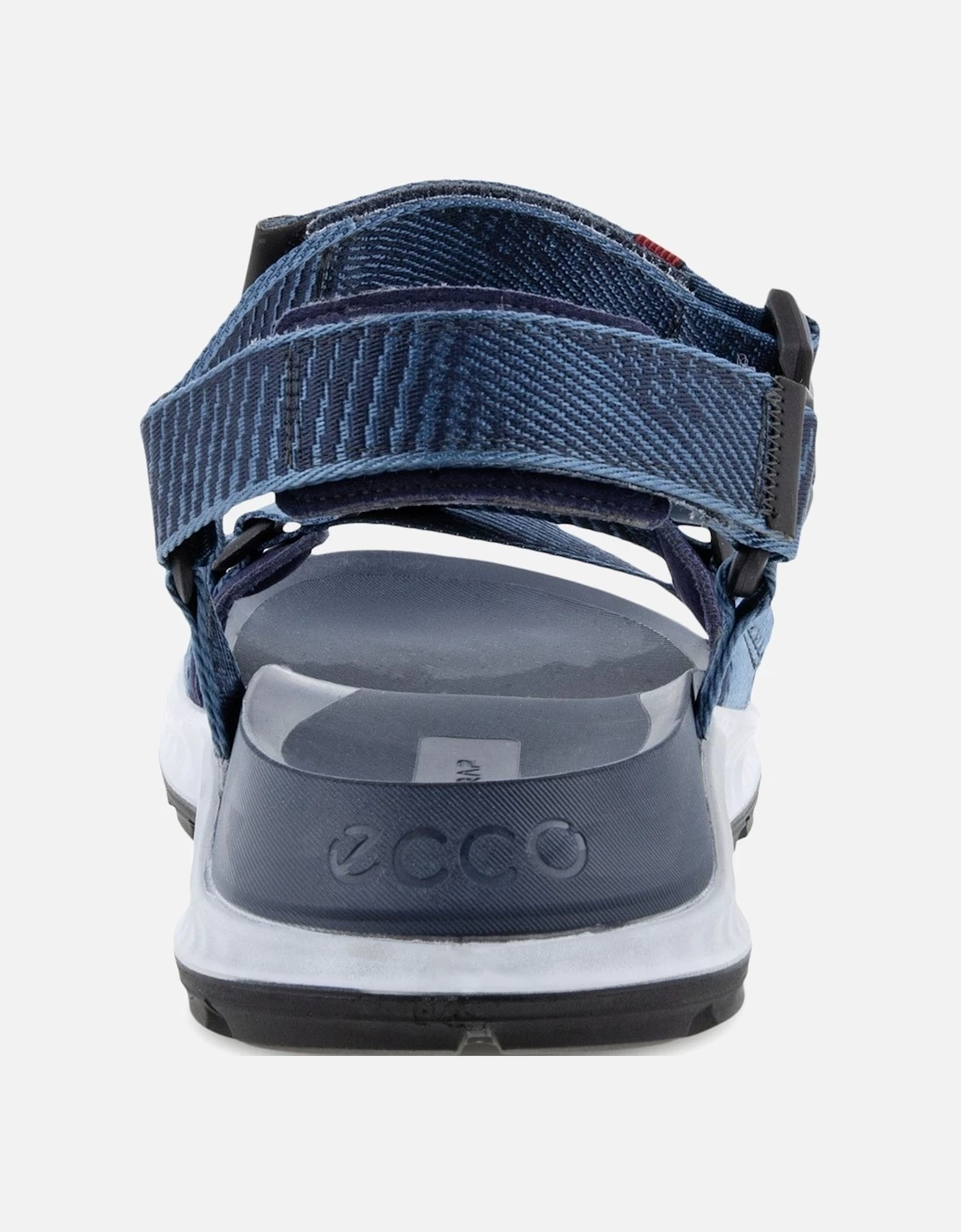 ECCO Mens Exowrap Textile Adjustable Outdoor Walking Sandals - Retro Blue 5 ECCO Mens Exowrap Textile Adjustable Outdoor Walking Sandals - Retro Blue - Image 5