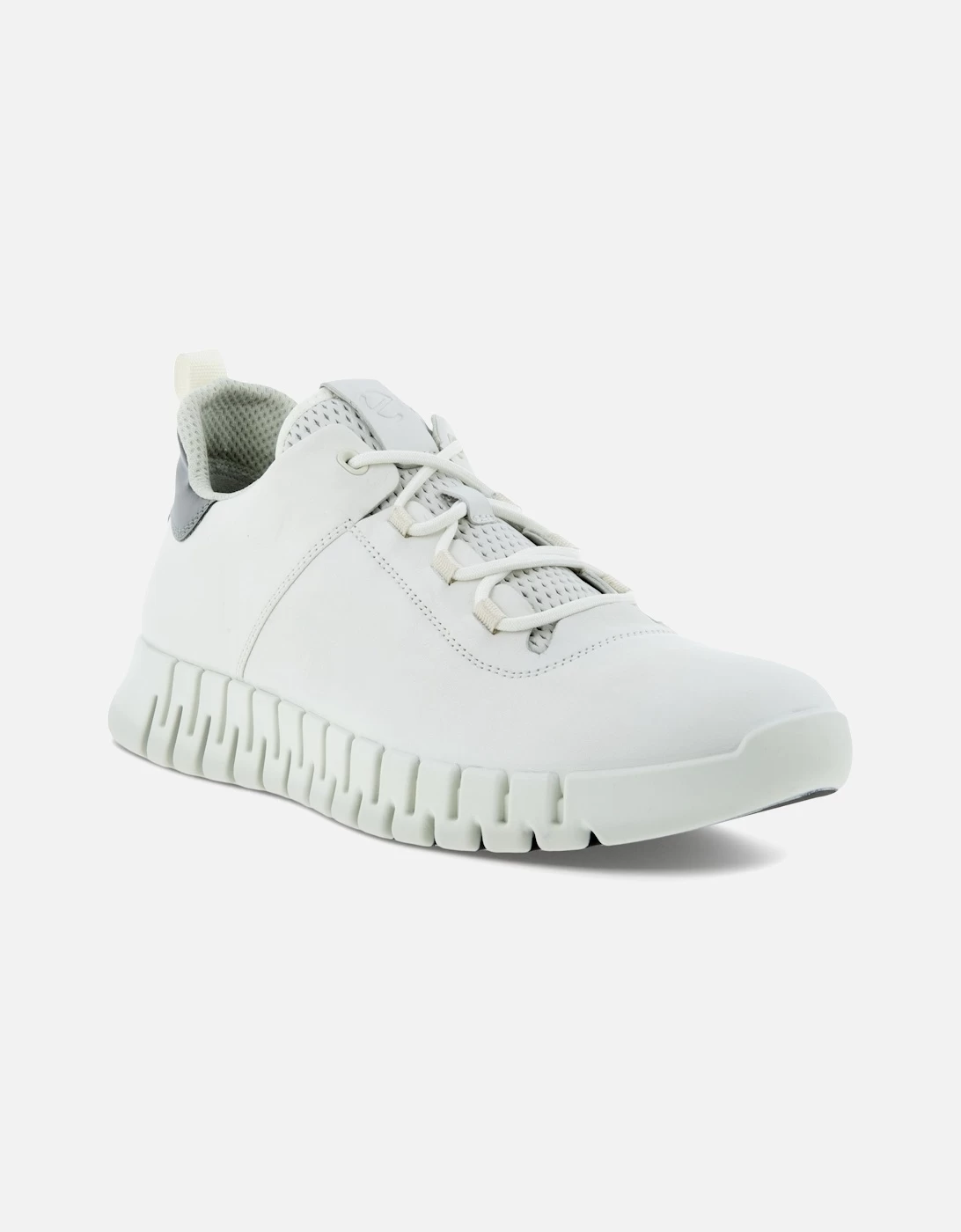 ECCO Mens Gruuv Leather Leisure Elastic Laces Trainers Sneakers Shoes 1 ECCO Mens Gruuv Leather Leisure Elastic Laces Trainers Sneakers Shoes