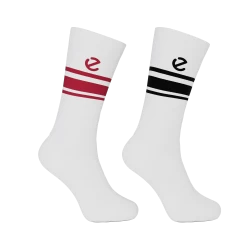ECCO RETRO MID-CUT SOCK (2-PACK)